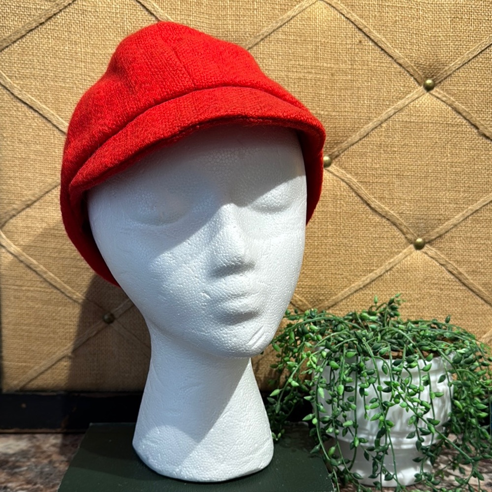 Vintage newsboy hat